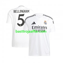Real Madrid Jude Bellingham 5 Män Hemma Fotbollströja 2024-2025 Kortärmad
