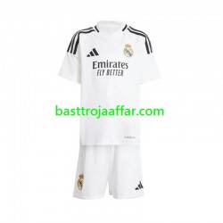Real Madrid Barn Hemma Fotbollströja 2024-2025 Kortärmad
