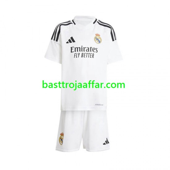 Real Madrid Barn Hemma Fotbollströja 2024-2025 Kortärmad