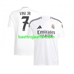 Real Madrid Vinicius Junior 7 Män Hemma Fotbollströja 2024-2025 Kortärmad