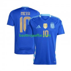 Argentina Lionel Messi 10 Män Borta Fotbollströja Copa America 2024 Kortärmad Argentina Lionel Messi 10 Män Borta Fotbollströja Copa America 2024 Kortärmad