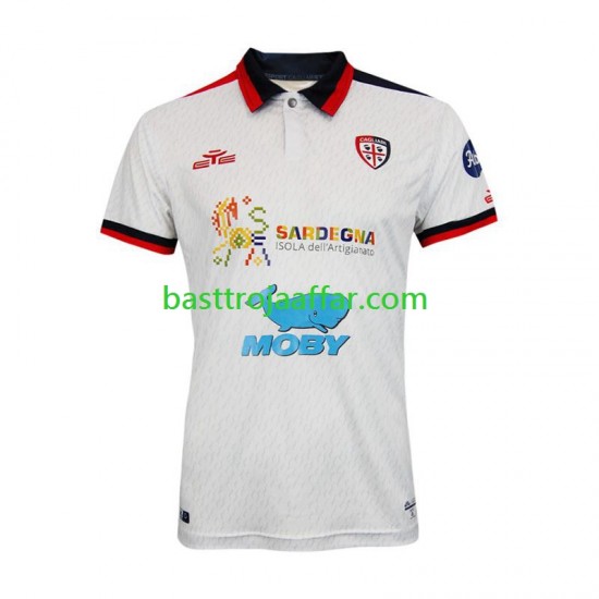 Cagliari Män Borta Fotbollströja 2023-2024 Kortärmad