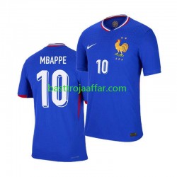 Frankrike Mbappé 10 Män Hemma Fotbollströja Euro 2024 Kortärmad