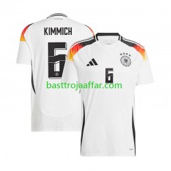 Tyskland Joshua Kimmich 6 Män Hemma Fotbollströja Euro 2024 Kortärmad