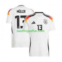 Tyskland Thomas Muller 13 Män Hemma Fotbollströja Euro 2024 Kortärmad Tyskland Thomas Muller 13 Män Hemma Fotbollströja Euro 2024 Kortärmad