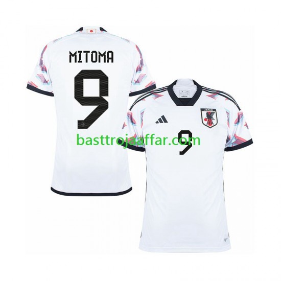 Japan MITOMA 9 Män Borta Fotbollströja VM 2022 Kortärmad