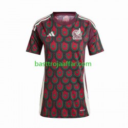 Mexiko Dam Hemma Fotbollströja Copa America 2024 Kortärmad Mexiko Dam Hemma Fotbollströja Copa America 2024 Kortärmad