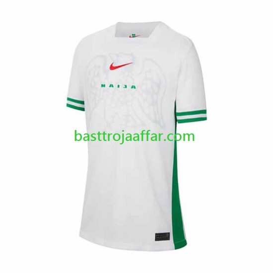 Nigeria Män Hemma Fotbollströja 2024 Kortärmad