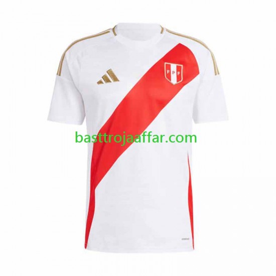 Peru Män Hemma Fotbollströja Copa America 2024 Kortärmad