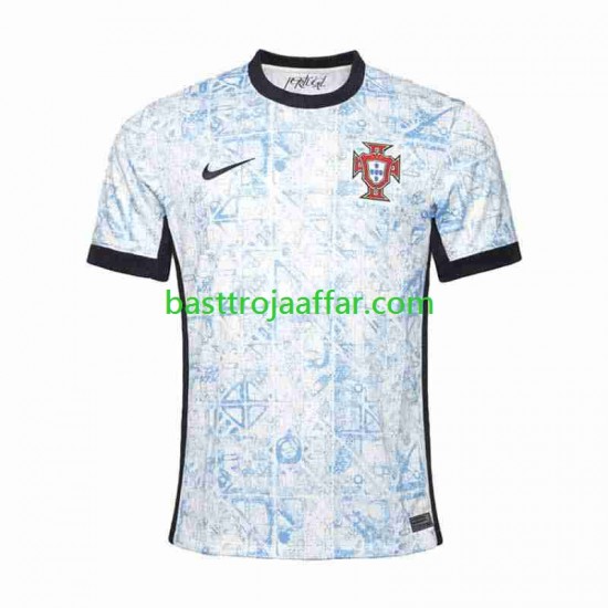 Portugal Män Borta Fotbollströja Euro 2024 Kortärmad