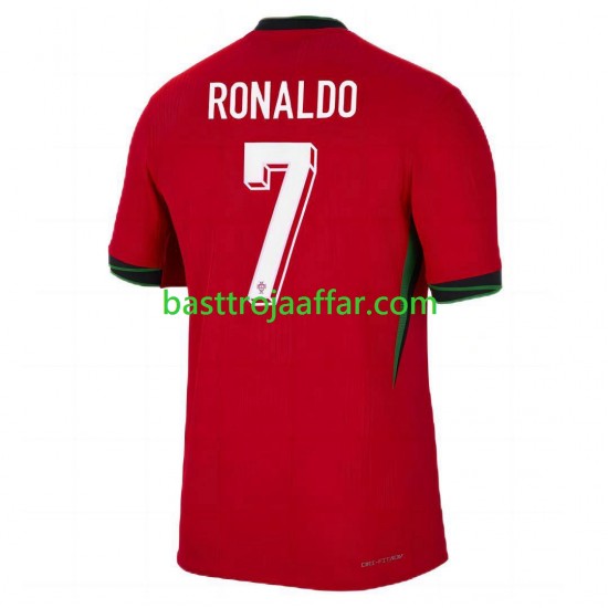 Portugal Cristiano Ronaldo 7 Män Hemma Fotbollströja Euro 2024 Kortärmad