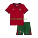 Portugal Barn Hemma Fotbollströja Euro 2024 Kortärmad