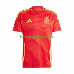 Spanien Män Hemma Fotbollströja Euro 2024 Kortärmad