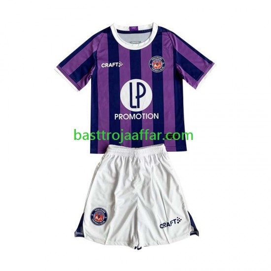 Toulouse FC Barn Borta Fotbollströja 2023-2024 Kortärmad