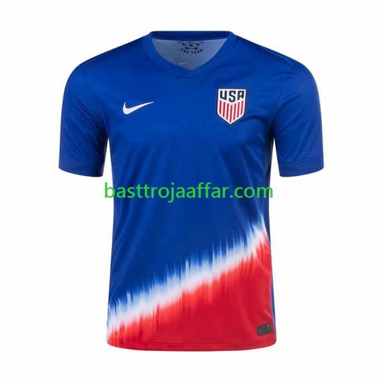 USA Män Borta Fotbollströja 2024 Kortärmad