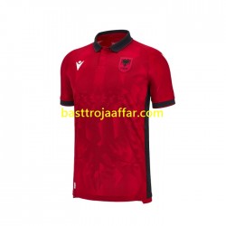 Albanien Män Hemma Fotbollströja 2023 Kortärmad Albanien Män Hemma Fotbollströja 2023 Kortärmad