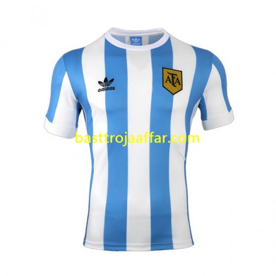 Argentina 1978 Retro Män Hemma Fotbollströja Kortärmad