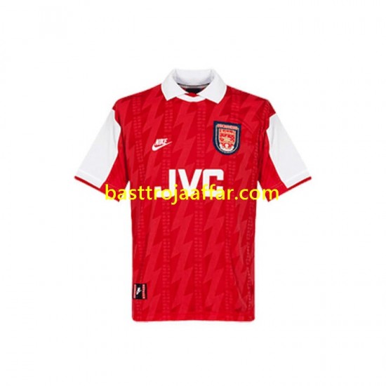 Arsenal 1994 Retro Män Hemma Fotbollströja Kortärmad