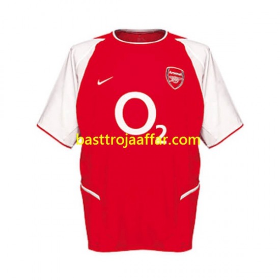 Arsenal Retro Män Hemma Fotbollströja 2002 Kortärmad