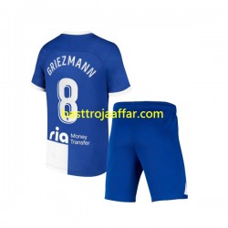 Atlético Madrid Griezmann 8 120 Anniversary Barn Hemma Fotbollströja 2022-2023 Kortärmad