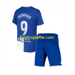 Atlético Madrid Memphis 9 120 Anniversary Barn Hemma Fotbollströja 2022-2023 Kortärmad