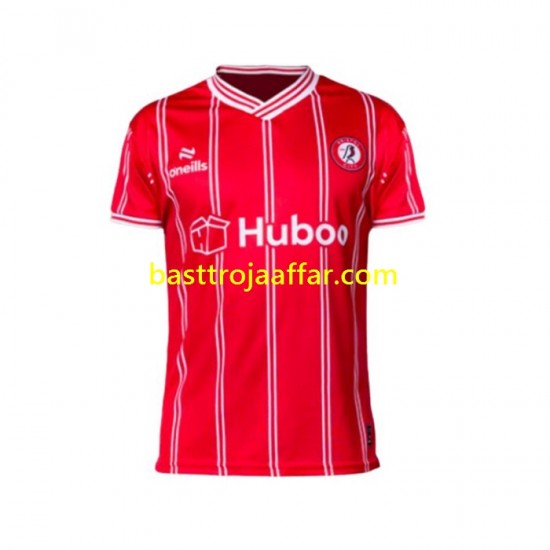 Bristol City Män Hemma Fotbollströja 2023-2024 Kortärmad