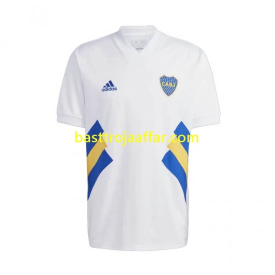 CA Boca Juniors Icon Retro Män Hemma Fotbollströja 2022-2023 Kortärmad