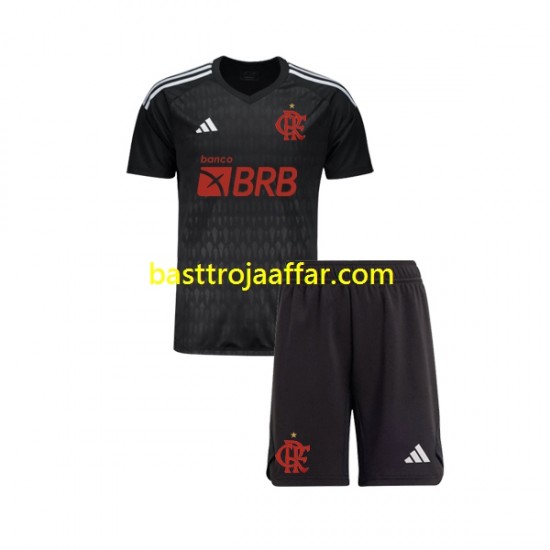 CR Flamengo Målvakt Barn Borta Fotbollströja 2023-2024 Kortärmad
