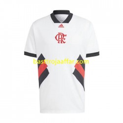 CR Flamengo Icon Retro Män Hemma Fotbollströja 2022-2023 Kortärmad
