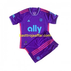 Charlotte FC Barn Borta Fotbollströja 2023 Kortärmad Charlotte FC Barn Borta Fotbollströja 2023 Kortärmad