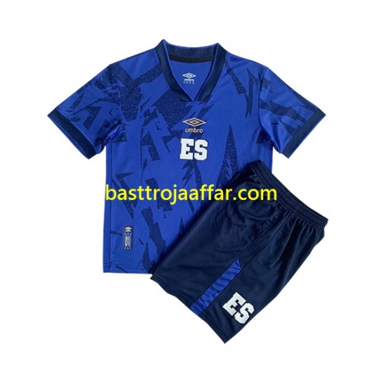 EL Salvador Barn Hemma Fotbollströja 2023 Kortärmad