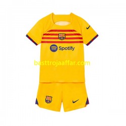 FC Barcelona Barn Fjärde Fotbollströja 2022-2023 Kortärmad FC Barcelona Barn Fjärde Fotbollströja 2022-2023 Kortärmad