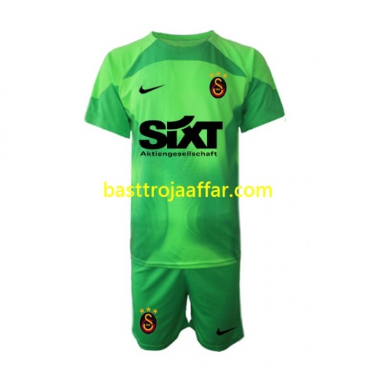 Galatasaray SK Målvakt Barn Hemma Fotbollströja 2022-2023 Kortärmad