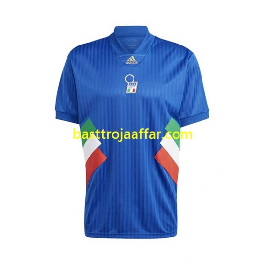 Italien Icon Retro Män Hemma Fotbollströja 2022-2023 Kortärmad