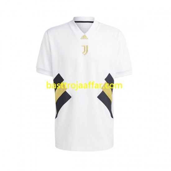 Juventus Icon Retro Män Hemma Fotbollströja 2022-2023 Kortärmad