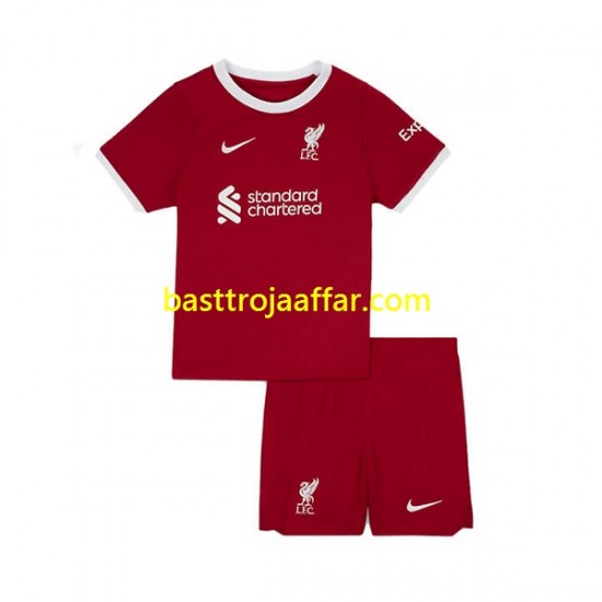 Liverpool Barn Hemma Fotbollströja 2023-2024 Kortärmad