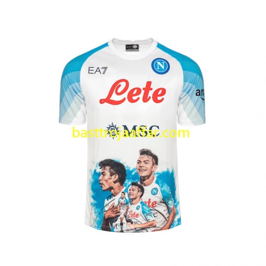 SSC Napoli Face Game Lozano 11 Män Hemma Fotbollströja 2022-2023 Kortärmad