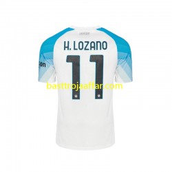 SSC Napoli Face Game Lozano 11 Män Hemma Fotbollströja 2022-2023 Kortärmad