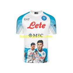 SSC Napoli Face Game Minjae 3 Män Hemma Fotbollströja 2022-2023 Kortärmad