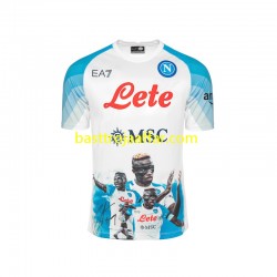 SSC Napoli Face Game Osimhen 9 Män Hemma Fotbollströja 2022-2023 Kortärmad
