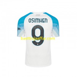 SSC Napoli Face Game Osimhen 9 Män Hemma Fotbollströja 2022-2023 Kortärmad