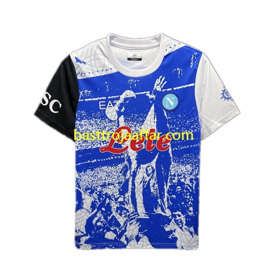 SSC Napoli Maradona Champions Special Edition Män Hemma Fotbollströja 2023 Kortärmad