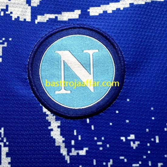 SSC Napoli Maradona Champions Special Edition Män Hemma Fotbollströja 2023 Kortärmad