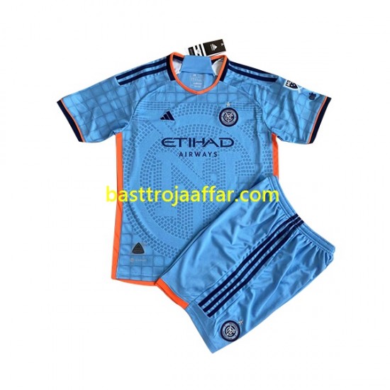 New York City FC Barn Hemma Fotbollströja 2023 Kortärmad