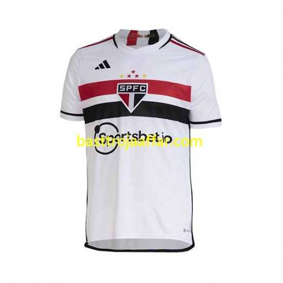 São Paulo Män Hemma Fotbollströja 2023 Kortärmad