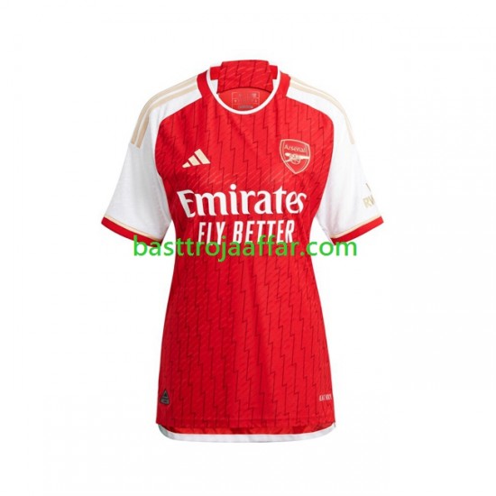 Arsenal Dam Hemma Fotbollströja 2023-2024 Kortärmad