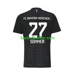 FC Bayern München Yann Sommer 27 Målvakt Män Hemma Fotbollströja 2023-2024 Kortärmad