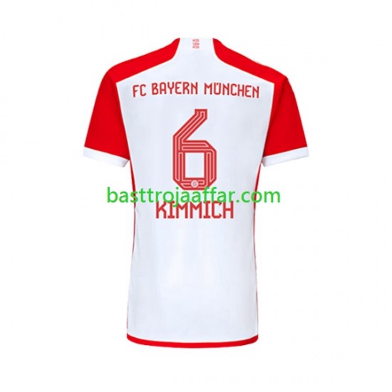 FC Bayern München Joshua Kimmich 6 Män Hemma Fotbollströja 2023-2024 Kortärmad