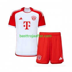 FC Bayern München Barn Hemma Fotbollströja 2023-2024 Kortärmad