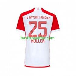 FC Bayern München Thomas Muller 25 Män Hemma Fotbollströja 2023-2024 Kortärmad